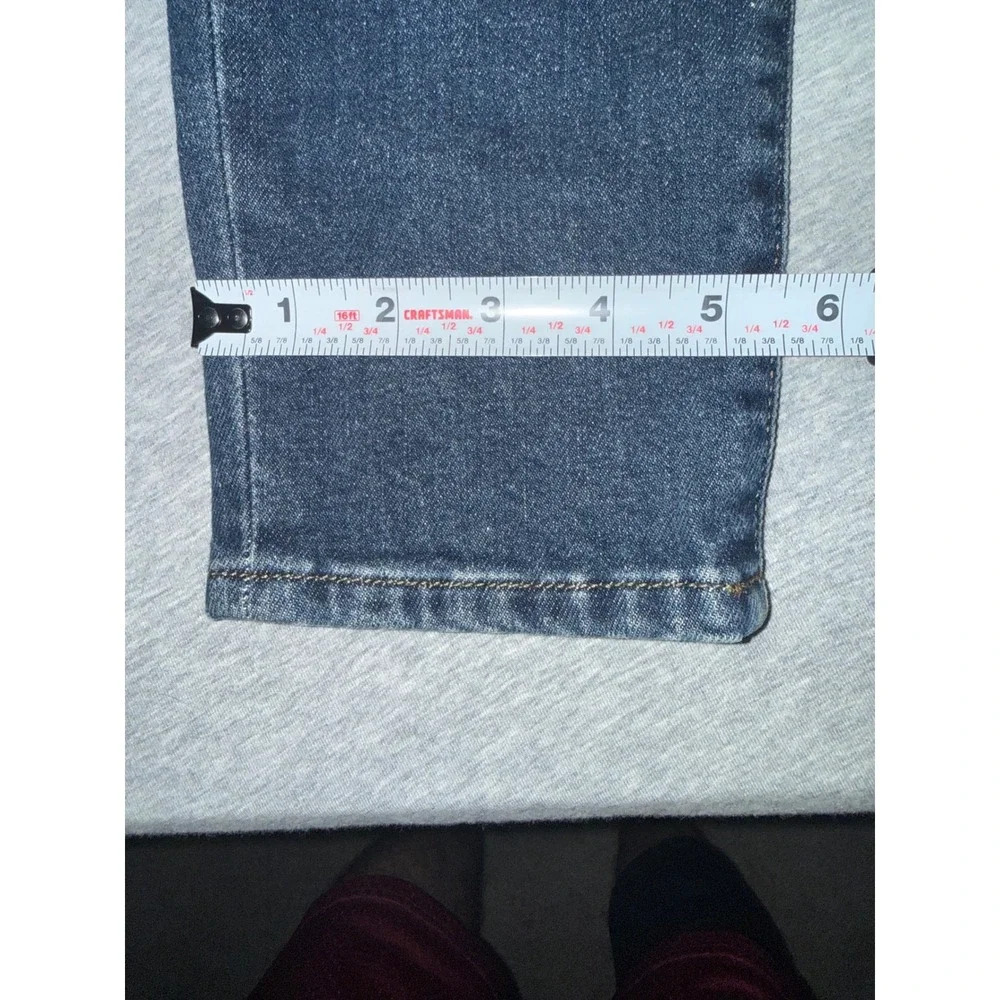 Hudson Womens Krista Jeans Skinny Dark Wash Distressed Denim Streetwear Size 28